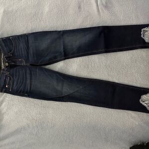 Frayed ankle Hudson jeans
